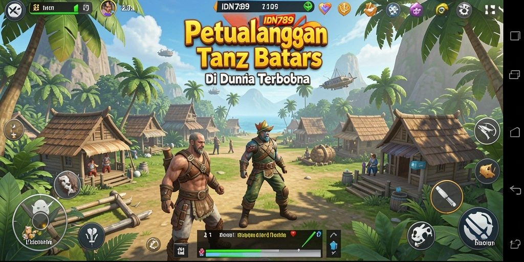 Skrinsut gameplay <strong>IDN789</strong> yang menunjukkan dunia terbuka yang luas.