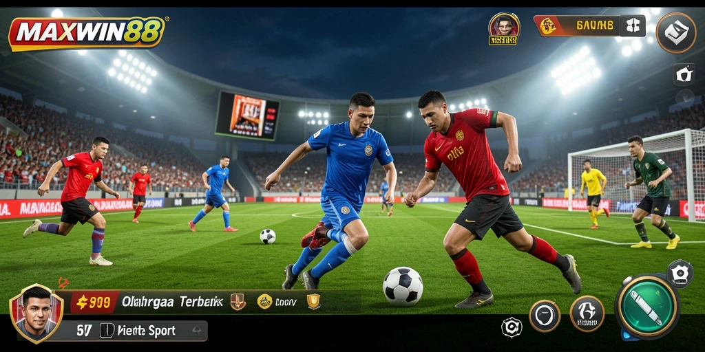 Tampilan gameplay MAXWIN88 yang mendebarkan dan interaktif.