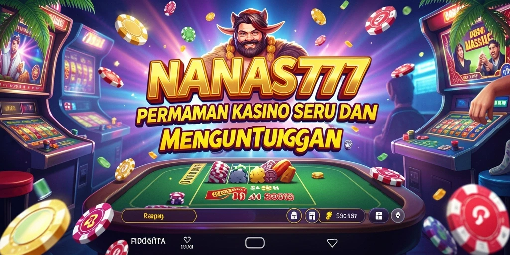 Tampilan menarik gameplay NANAS777 dengan berbagai permainan Kasino yang seru.