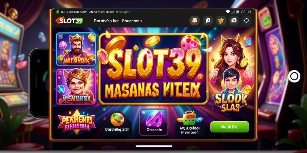 Gameplay menarik dari SLOT39 dengan tampilan slot yang memukau.